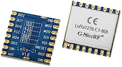 Съвместим с RFM95W и RFM96W, LORA1276-C1 868 Mhz 100 Mw SPI SX1276 модул приемник предавател на Suzan CE