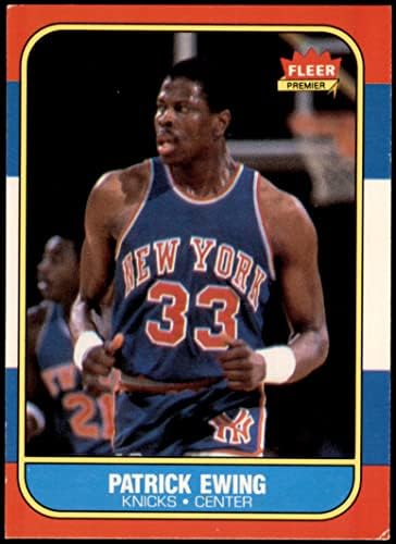 1986 Играч № 32 Патрик Юинг Ню Йорк Никс (баскетболно карта), БИВШ играч на Никс Джорджтаун