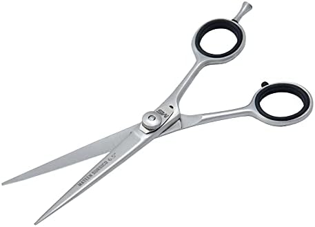 MATEEN SURGICO 10052 Професионални Фризьорски ножици за подстригване (6,5 инча) Ножица за подстригване на коса с Фини Регулируеми Натяжным