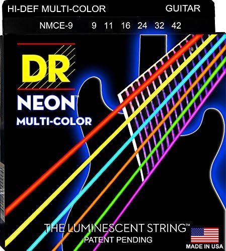 Струни за електрическа китара DR Strings HI-DEF NEON (NMCE-9)