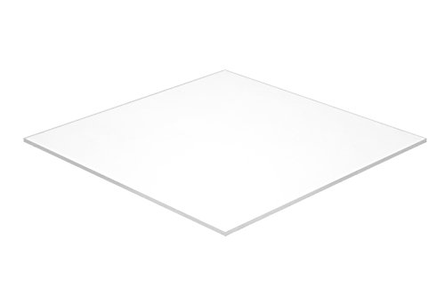 Falken Design WT2447-1-2/1236 Акрил Бял лист, на Прозрачност 55%, 12 x 36, дебелина 1/2