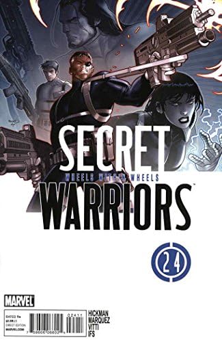 Тайните войни на 24 VF / NM; Комиксите на Marvel | Джонатан Хикман
