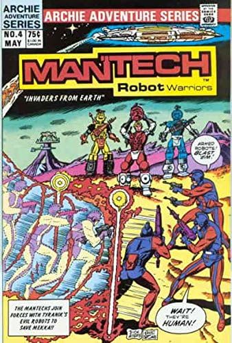 Воини-роботи Mantech # 4 VF; комикс за Арчи