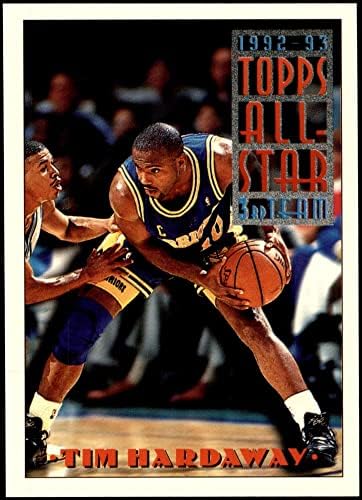 1993 - Голдън Стейт Уориърс № 130 от Тим Хардуэя (баскетболно карта), NM/ MT Warriors, Тексас, в Ел Пасо