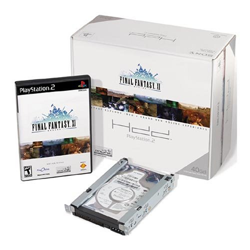Final Fantasy XI, с твърд диск на PlayStation 2