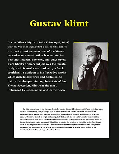 Eliteart-Целувка на Густав Климт Художествени Надписи Giclee върху платно